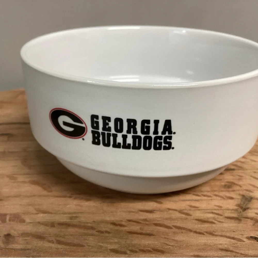 ⚫️ Georgia Bulldogs - Dog / Cat Food or Water Bowl - Like New Condition - Nice